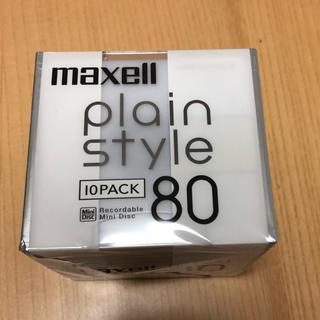 マクセル(maxell)のMDディスク 新品(その他)