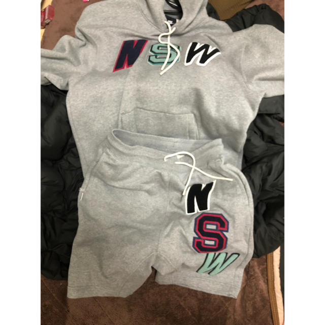 NIKE　NSW TEAM NK FLC HOODIE　上下セット　Lウィメンズ