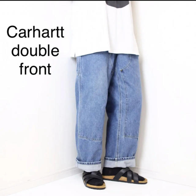 Carhartt カーハート ダブル二ーデニム ワイドデニム バギーデニム