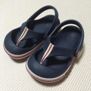 クロックス(crocs)のクロックス サンダル 6c7 14cm(サンダル)