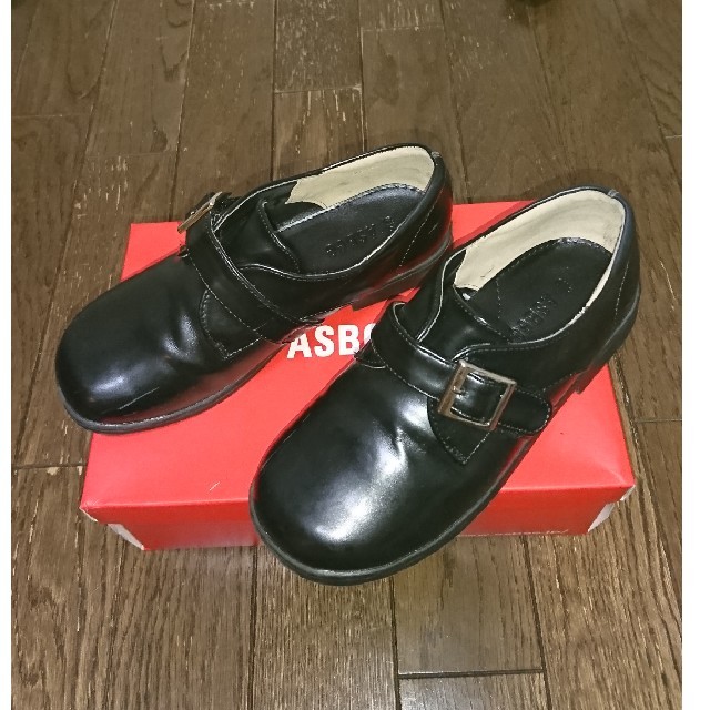 ASBee(アスビー)のASBee 男児フォーマルシューズ 21センチ キッズ/ベビー/マタニティのキッズ靴/シューズ(15cm~)(フォーマルシューズ)の商品写真