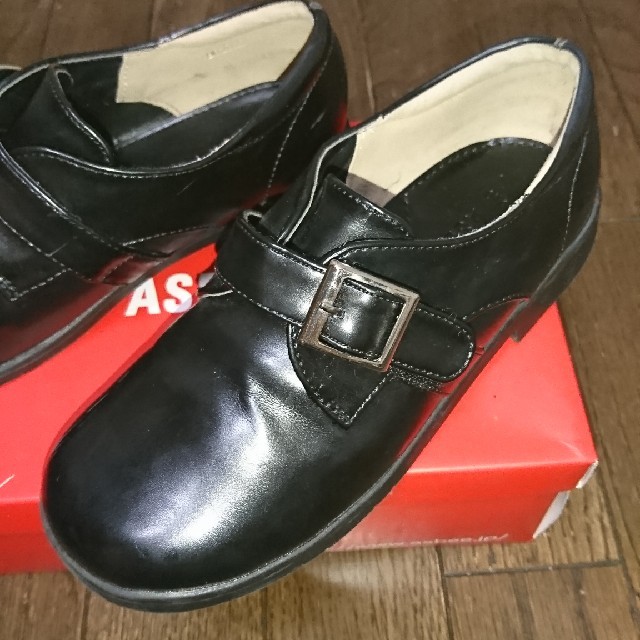 ASBee(アスビー)のASBee 男児フォーマルシューズ 21センチ キッズ/ベビー/マタニティのキッズ靴/シューズ(15cm~)(フォーマルシューズ)の商品写真