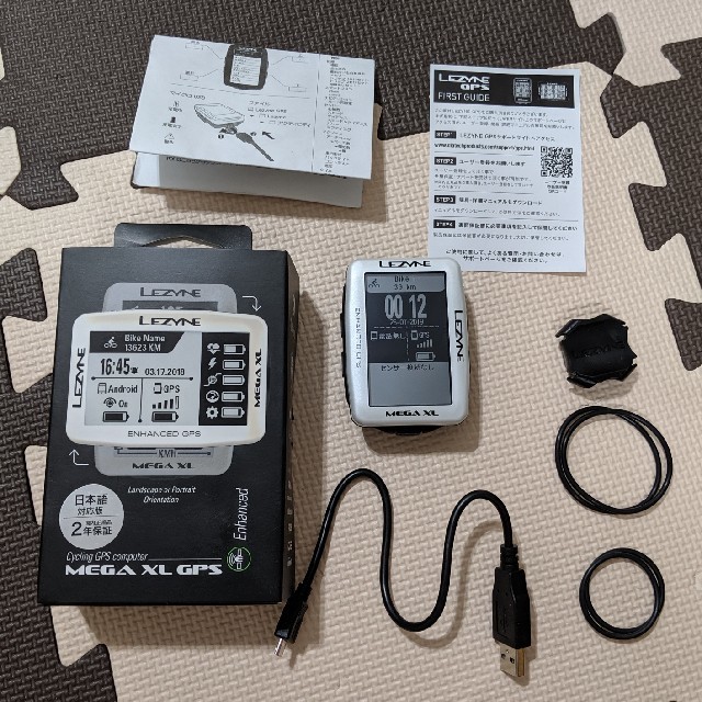 レザイン MEGA XL GPS
CYCLE COMPUTERS 使用2回