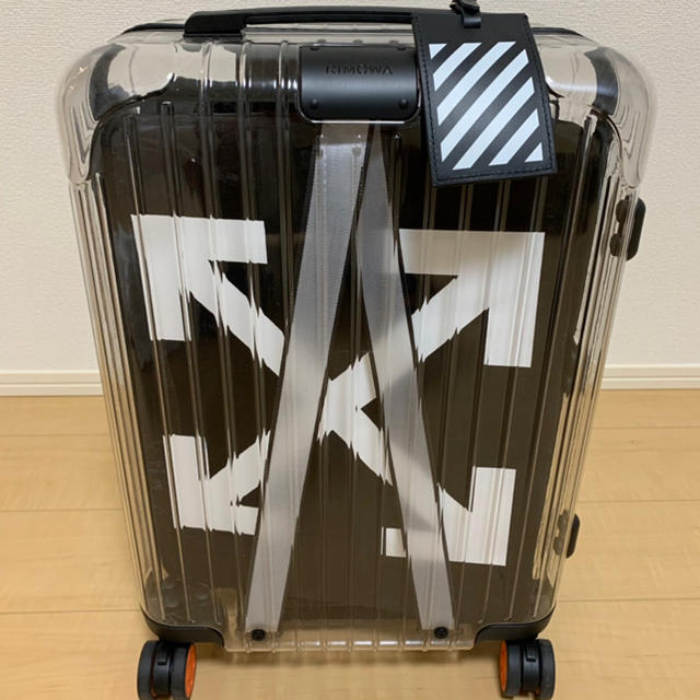 最安値 RIMOWA off white キャリーバッグメンズ