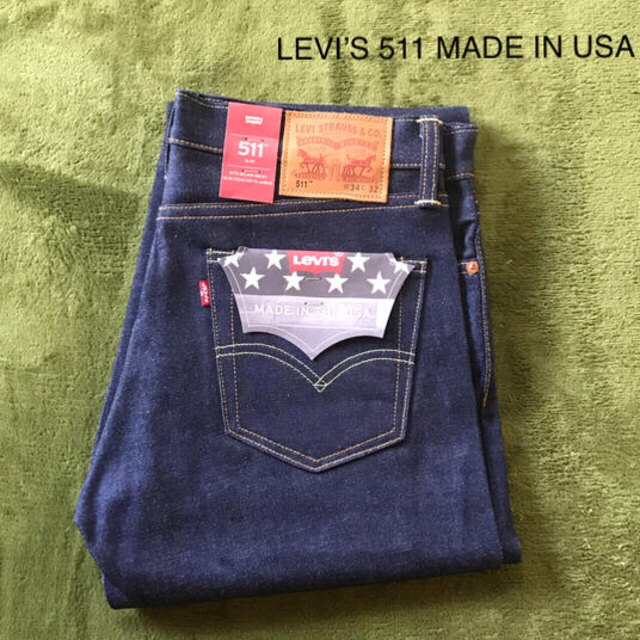 Levi's 511 セルビッチ ホワイトオーク - デニム/ジーンズ