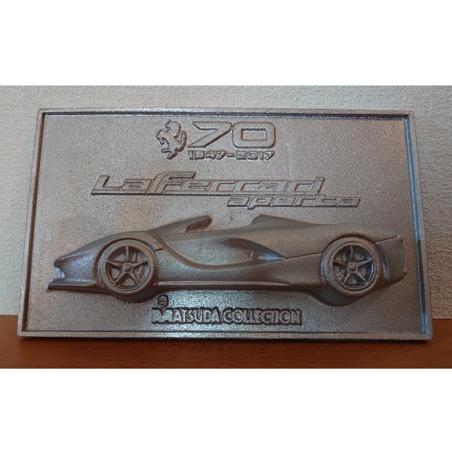 La Ferrari 2014 記念プレート 希少品