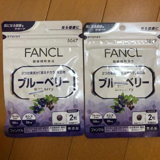 ファンケル(FANCL)のファンケル FANCL ブルーベリー 30日分 ×  ２袋 バラ売り、値下げ不可(その他)