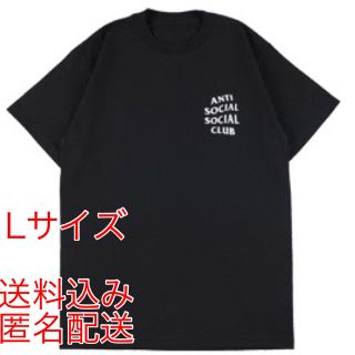 メディコムトイ(MEDICOM TOY)のBE@RTEE ANTI SOCIAL SOCIAL CLUB BLACK L(Tシャツ/カットソー(半袖/袖なし))