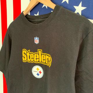 リーボック(Reebok)のUSA古着 Tシャツ steelers リーボック M(Tシャツ/カットソー(半袖/袖なし))