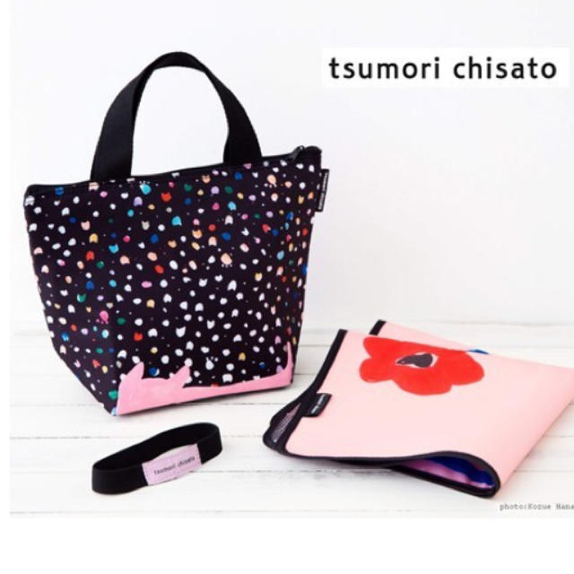 TSUMORI CHISATO(ツモリチサト)のツモリチサト 保冷バッグ 付録 インテリア/住まい/日用品のキッチン/食器(弁当用品)の商品写真