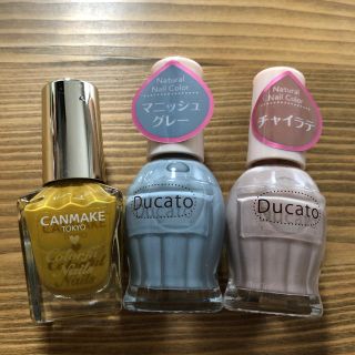 キャンメイク(CANMAKE)のネイルカラー 3本セット☆Ducate キャンメイク(マニキュア)