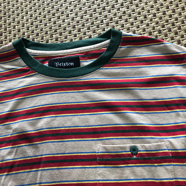 brixtonブリクストン ボーダーTシャツ メンズのトップス(Tシャツ/カットソー(半袖/袖なし))の商品写真