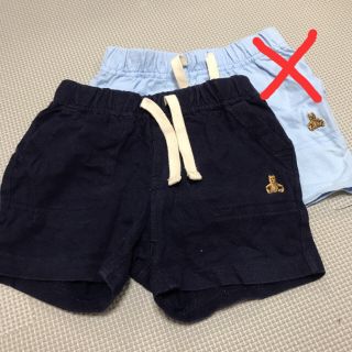 ベビーギャップ(babyGAP)のギャップ 70cm 短パン 紺のみ(パンツ)