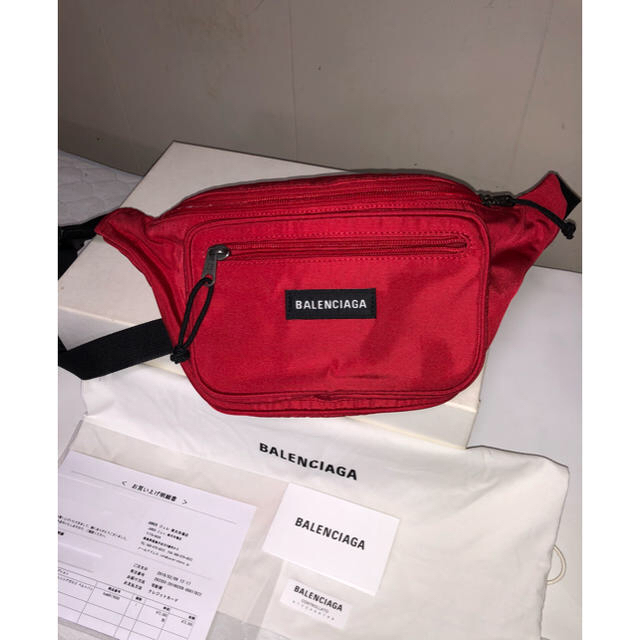 生まれのブランドで BALENCIAGA ボディバッグ ウエストポーチ EXPLORER ...