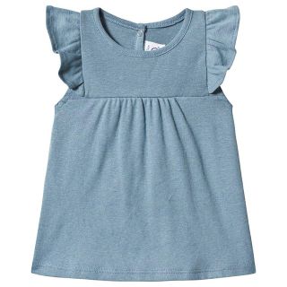 プチバトー(PETIT BATEAU)の専用☆24m プチバトー コットンリネンフリル半袖カットソー(Ｔシャツ)