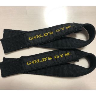 リストストラップ ゴールドジム (GOLD'S GYM) (トレーニング用品)