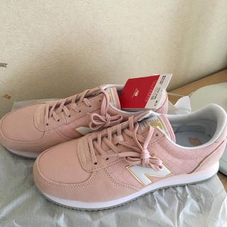 ニューバランス(New Balance)の🎀新品ニューバランススニーカー24.5 ピンク(スニーカー)