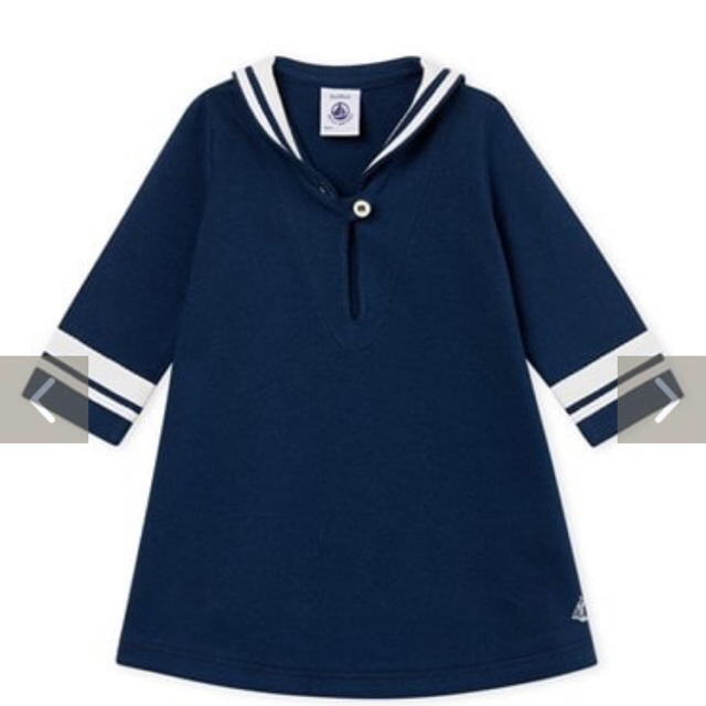 PETIT BATEAU(プチバトー)のプチバトー 18m ワンピース キッズ/ベビー/マタニティのベビー服(~85cm)(ワンピース)の商品写真