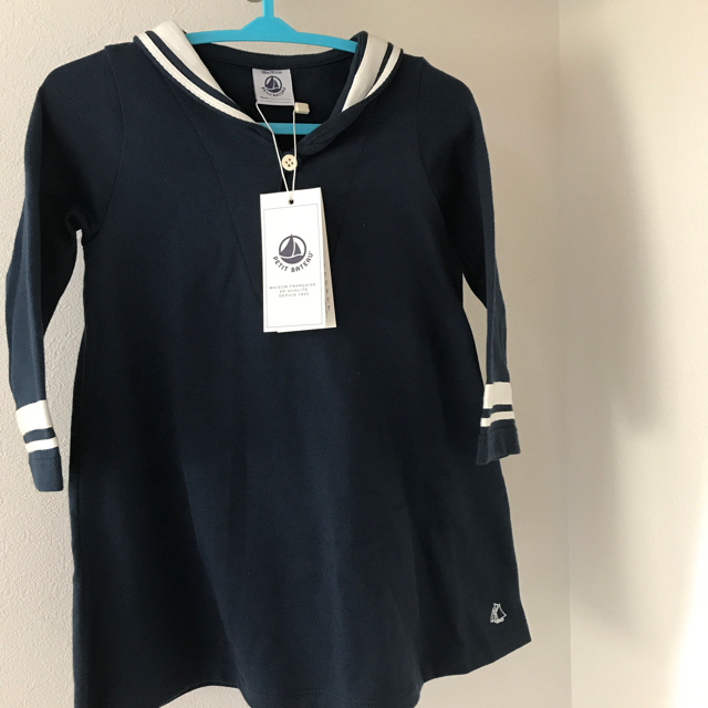 PETIT BATEAU(プチバトー)のプチバトー 18m ワンピース キッズ/ベビー/マタニティのベビー服(~85cm)(ワンピース)の商品写真