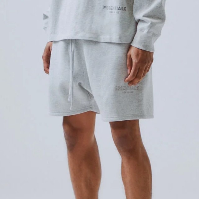 【S】FOG Essentials Sweat shorts greyメンズ