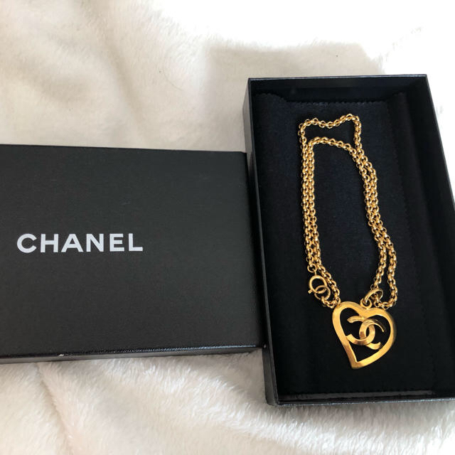 CHANEL ココハートネックレス ペンダント