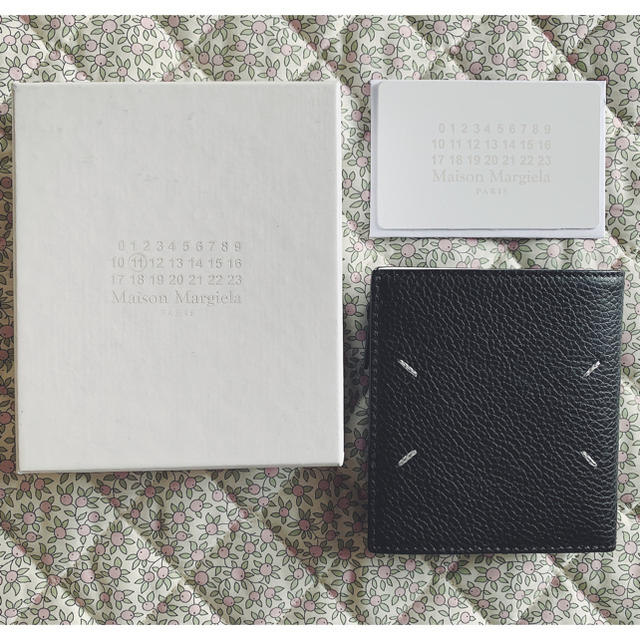 Maison Margiela leather zip wallet102cm×92cmcolor