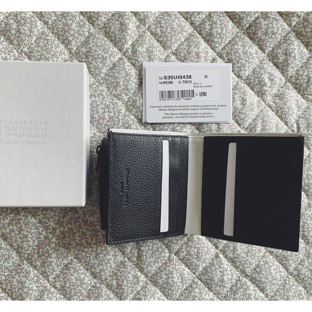 Maison Margiela leather zip wallet102cm×92cmcolor