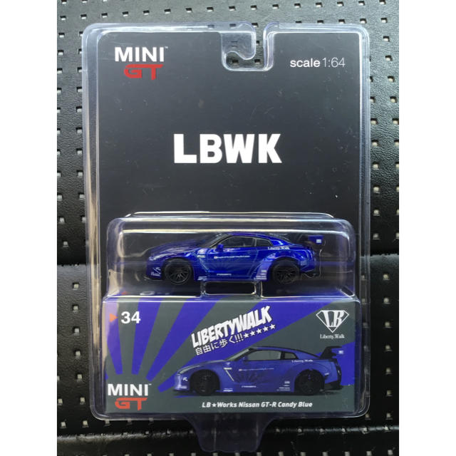 日産(ニッサン)のMINI GT 1/64 LB WORKS GT-R R35 リバティウォーク エンタメ/ホビーのおもちゃ/ぬいぐるみ(ミニカー)の商品写真