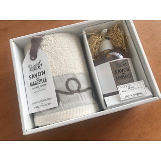 サボン(SABON)のSAVON DE MARSEILLE タオル&ソープ(ボディソープ/石鹸)