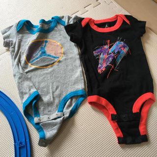 ナイキ(NIKE)のジョーダンロンパース2枚セット(ロンパース)