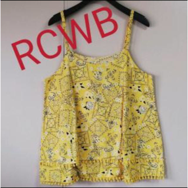 RODEO CROWNS(ロデオクラウンズ)の【新品】RCWB キャミソール レディースのトップス(キャミソール)の商品写真