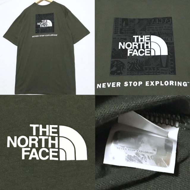 THE NORTH FACE(ザノースフェイス)のともさん専用 レア♪ 4XL相当 新品 ノースフェイス  BOXロゴ Tシャツ メンズのトップス(Tシャツ/カットソー(半袖/袖なし))の商品写真