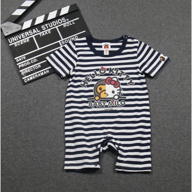 BAPE BABY MILO/HELLO KITTY ロンパース★♪ キッズ/ベビー/マタニティのベビー服(~85cm)(ロンパース)の商品写真