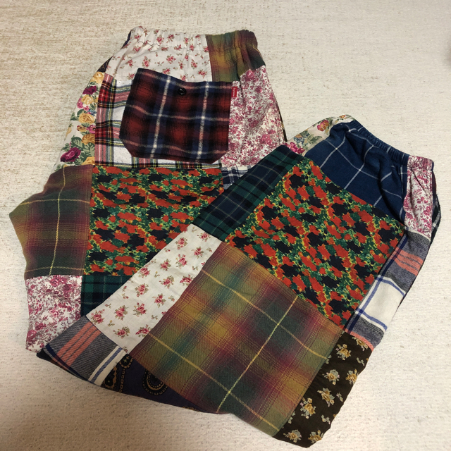 supreme patchwork pant