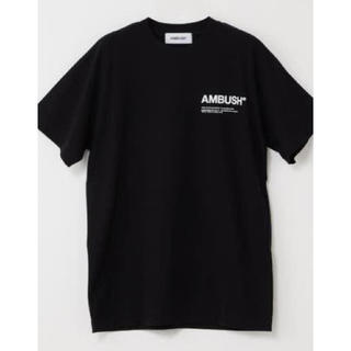 アンブッシュ(AMBUSH)のambush ロゴTシャツ サイズ3(Tシャツ/カットソー(半袖/袖なし))