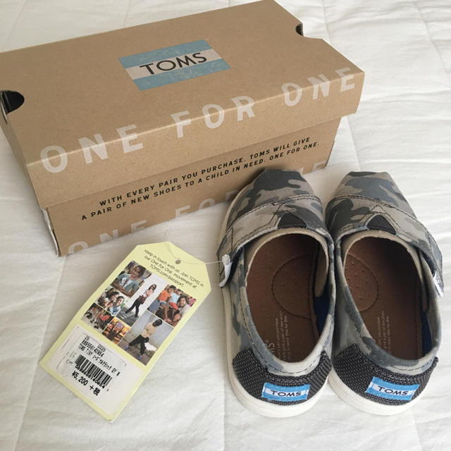 TOMS TINY◆キッズシューズ◆15cm◆新品タグ付き