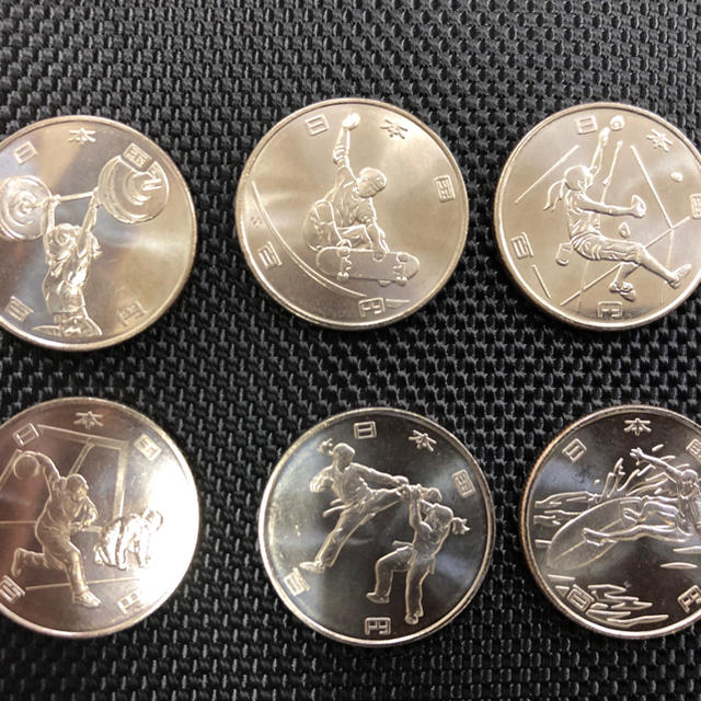 東京 オリンピック パラリンピック 記念コイン 硬貨 6種の通販 by チェリオ's shop｜ラクマ