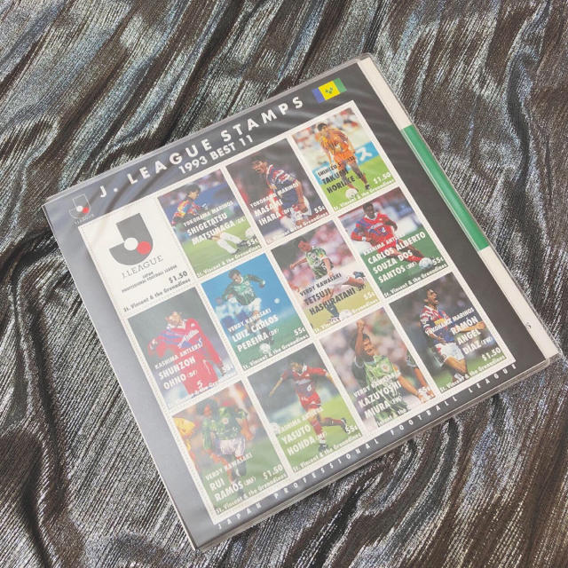 【J.LEAGUE OFFICIAL STAMPS】1993・BEST11 スポーツ/アウトドアのサッカー/フットサル(記念品/関連グッズ)の商品写真