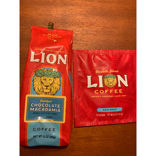 ライオン(LION)の2019年3月末購入 ライオンコーヒー 283g オマケ付(コーヒー)