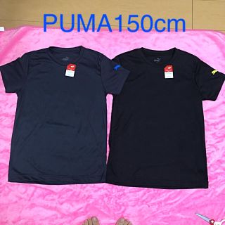 プーマ(PUMA)の新品‼️PUMAプーマTシャツ2枚セット150cm‼️(Tシャツ/カットソー)