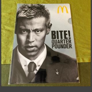 マクドナルド(マクドナルド)の本田圭佑 マクドナルド クリアファイル(クリアファイル)