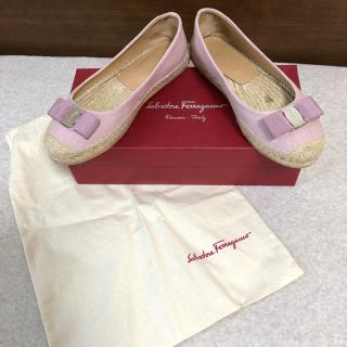 Salvatore Ferragamo - 美品!!フェラガモ エスパドリーユ ピンク ...