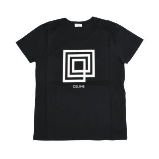 セリーヌ(celine)のCELINE セリーヌ ブラック半袖TシャツS(Tシャツ/カットソー(半袖/袖なし))