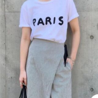 ドゥロワー(Drawer)のRXMANCE ロマンス PARIS 半袖Tシャツ XS 白 ドゥロワー (Tシャツ(半袖/袖なし))