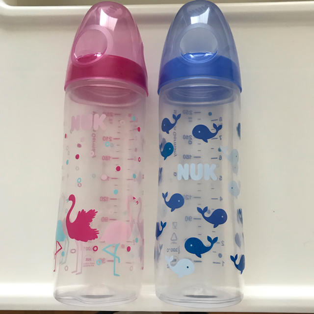 NUK ヌーク プレミアムチョイス 哺乳瓶 ２本セット キッズ/ベビー/マタニティの授乳/お食事用品(哺乳ビン)の商品写真
