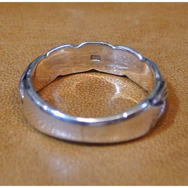 SR1762 指輪シルバー925刻リング 15.5号　ロープデザイン　縁結び レディースのアクセサリー(リング(指輪))の商品写真