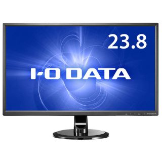 IO DATA 広視野角ADSパネル&超解像技術採用　23.8型(PC周辺機器)