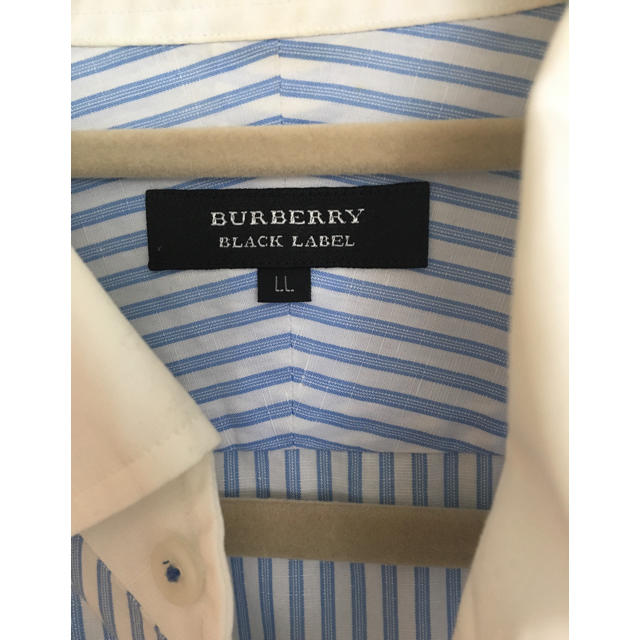 BURBERRY BLACK LABEL(バーバリーブラックレーベル)のBURBERRY BLACK  LABEL 半袖シャツ サイズLL メンズのトップス(シャツ)の商品写真