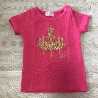 レディー(Rady)のちびRady♡刺繍シャンデリアTシャツ(Tシャツ/カットソー)