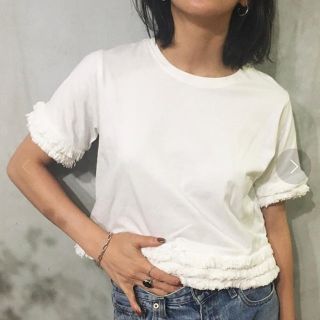 トゥデイフル(TODAYFUL)のトゥデイフル レイヤードフリンジtシャツ ☆なみ☆様専用(Tシャツ(半袖/袖なし))